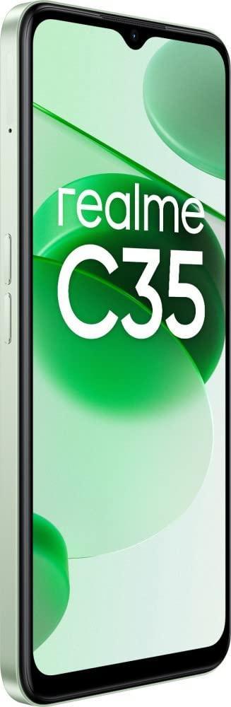 Realme C35 (Glowing Green, 6GB RAM, 128GB Storage) - Triveni World