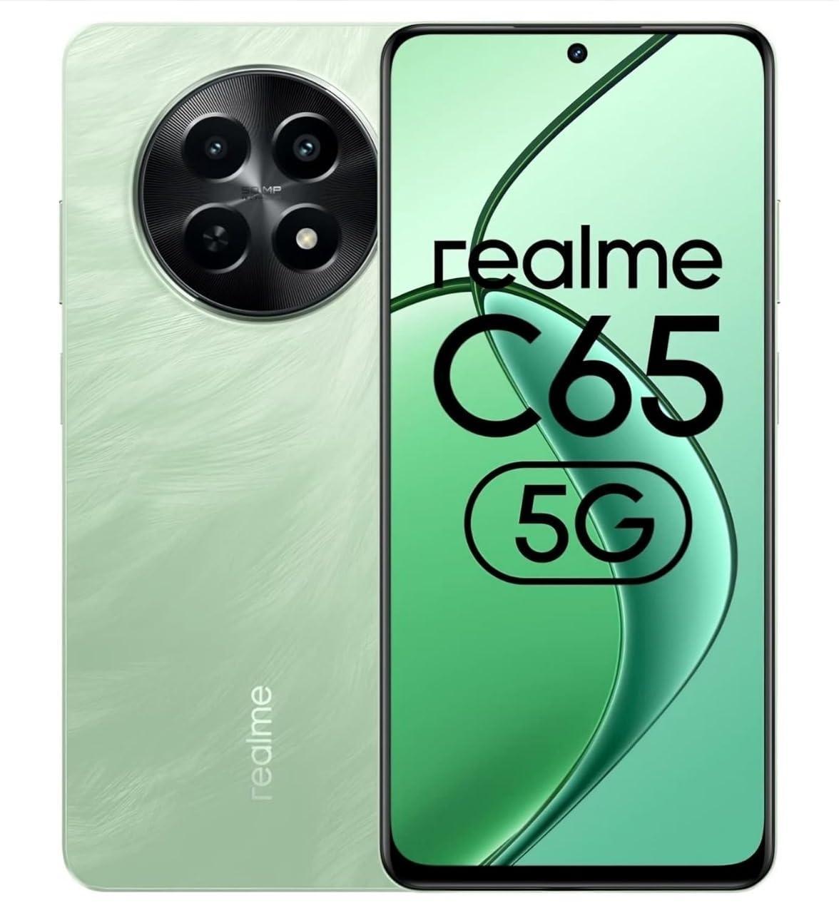 realme C65 5G (Feather Green, 128 GB) (6 GB RAM) - Triveni World