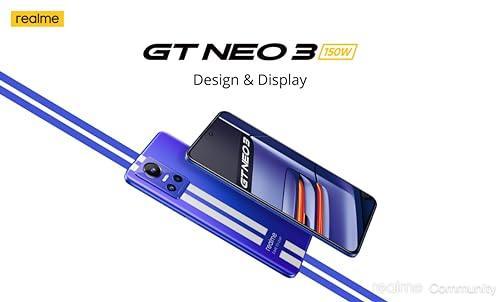 Realme GT Neo 3 (Nitro Blue, 8GB RAM, 128GB Storage) - Triveni World