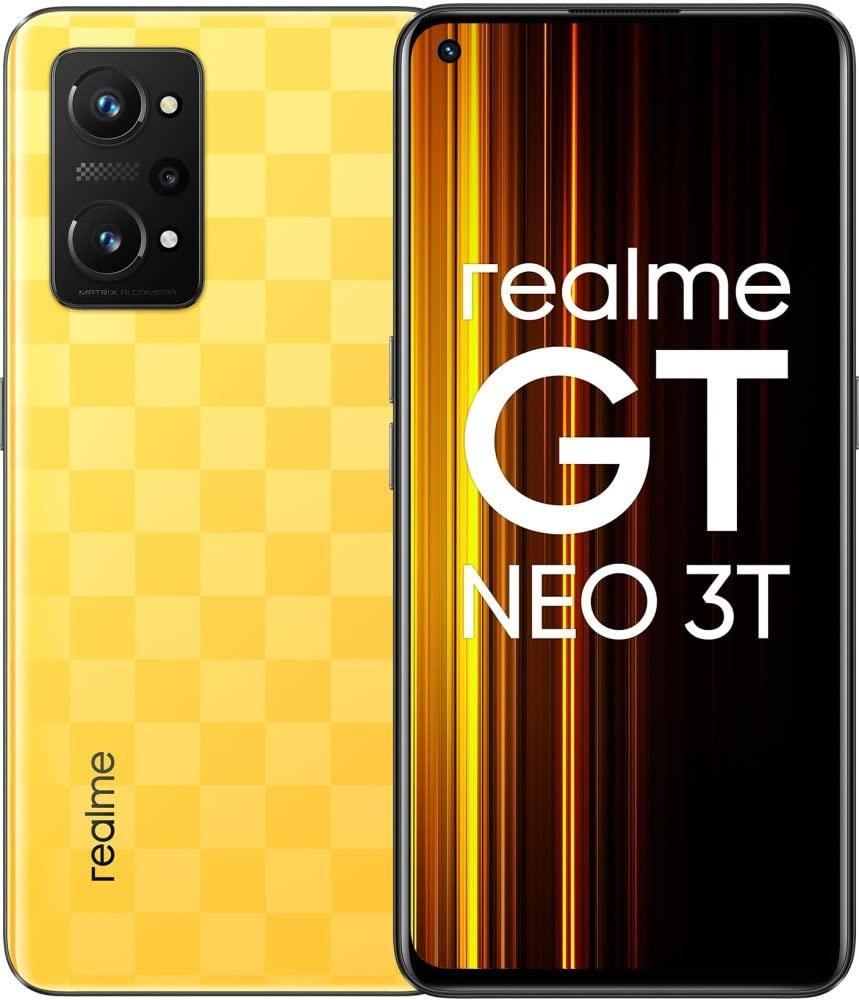 realme GT NEO 3T (Dash Yellow, 6GB+128GB) Qualcomm Snapdragon 870 | 64MP Camera - Triveni World