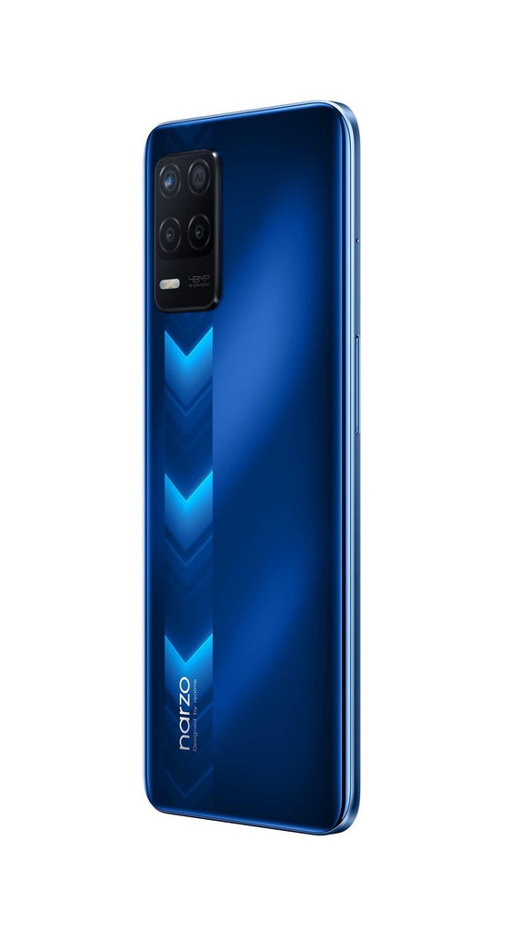 realme narzo 30 5G (Racing Blue, 6GB RAM, 128GB Storage) with No Cost EMI/Additional Exchange Offers - Triveni World