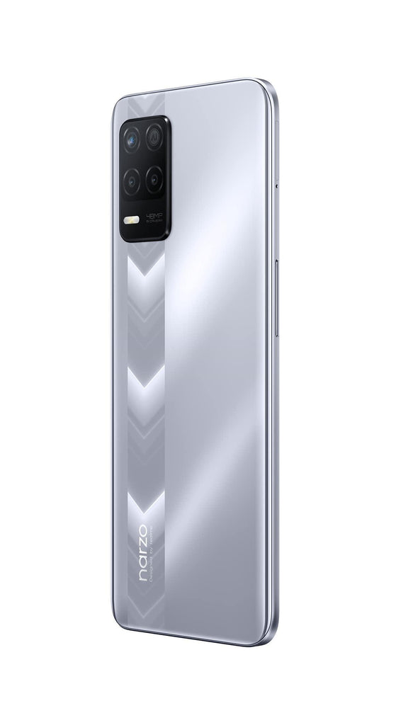 realme narzo 30 5G (Racing Silver, 6GB RAM, 128GB Storage) with No Cost EMI/Additional Exchange Offers - Triveni World