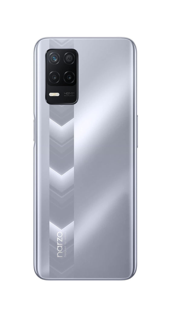 realme narzo 30 5G (Racing Silver, 6GB RAM, 128GB Storage) with No Cost EMI/Additional Exchange Offers - Triveni World