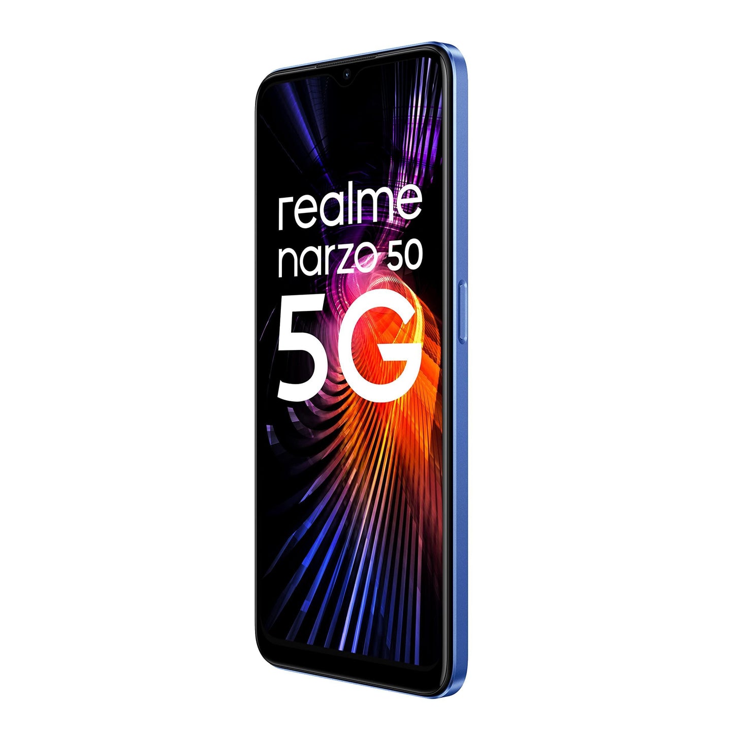 realme narzo 50 5G (Hyper Blue, 4GB RAM+64GB Storage) Dimensity 810 5G Processor | 48MP Ultra HD Camera - Triveni World