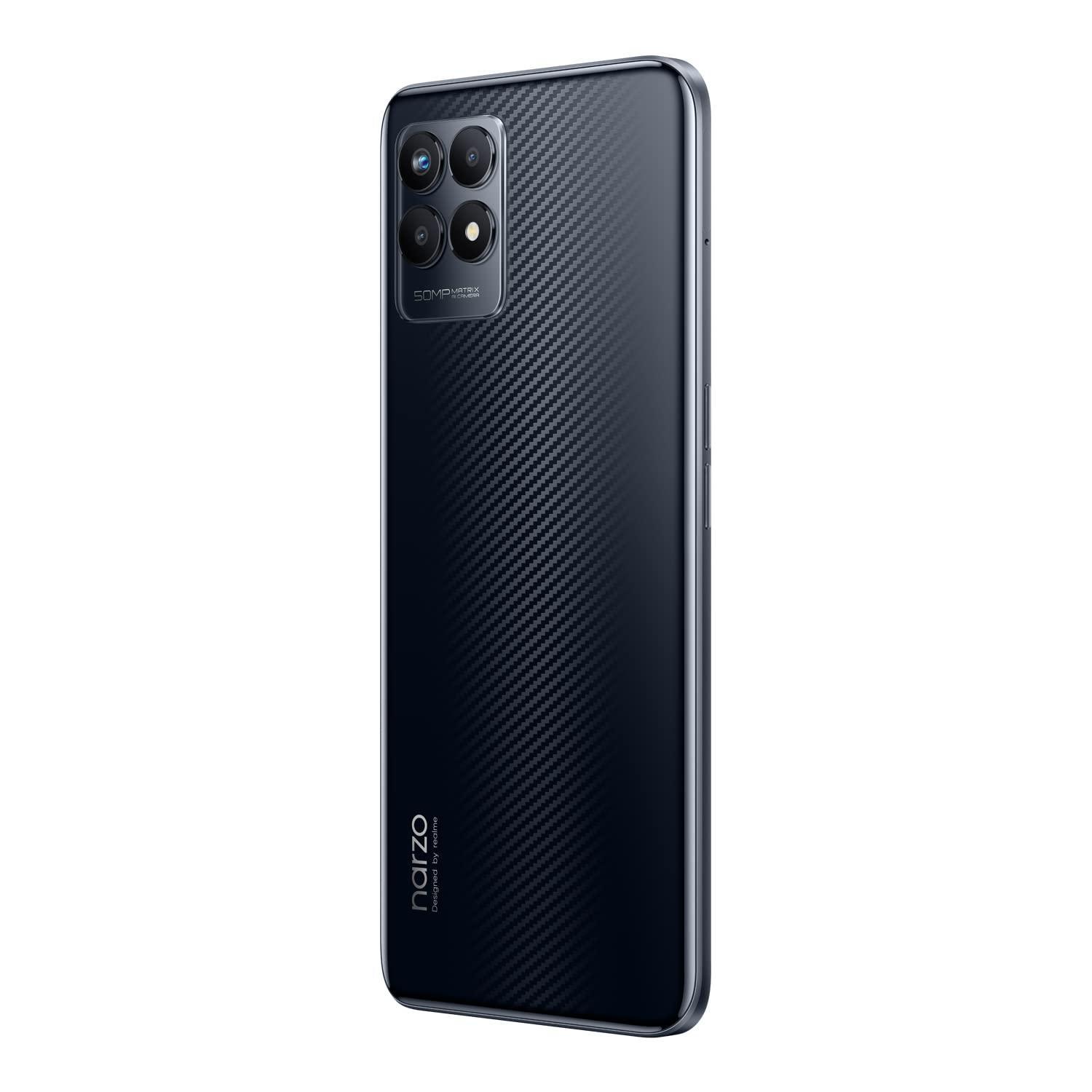 Realme narzo 50 (Speed Black, 4GB RAM+64GB Storage) Helio G96 Processor | 50MP AI Triple Camera | 120Hz Ultra Smooth Display - Triveni World