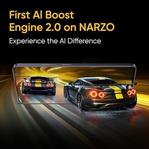 realme NARZO 70 Turbo 5G (Turbo Purple,6GB RAM,128GB Storage) | Segment's Fastest Dimensity 7300 Energy 5G Chipset | Motorsports Inspired Design - Triveni World