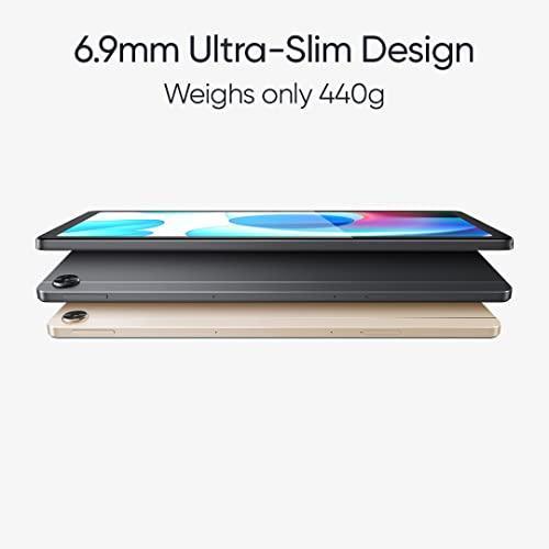 realme Pad WiFi+4G Tablet | 6GB RAM 128GB ROM (Expandable) | 26.4cm (10.4 inch) WUXGA+ Display | 7100 mAh Battery | Dolby Atmos Quad Speaker | Golden Colour - Triveni World