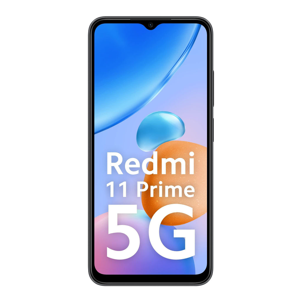 Redmi 11 Prime 5G (Thunder Black, 4GB RAM, 64GB Storage) | Prime Design | MTK Dimensity 700 | 50 MP Dual Cam | 5000mAh | 7 Band 5G - Triveni World