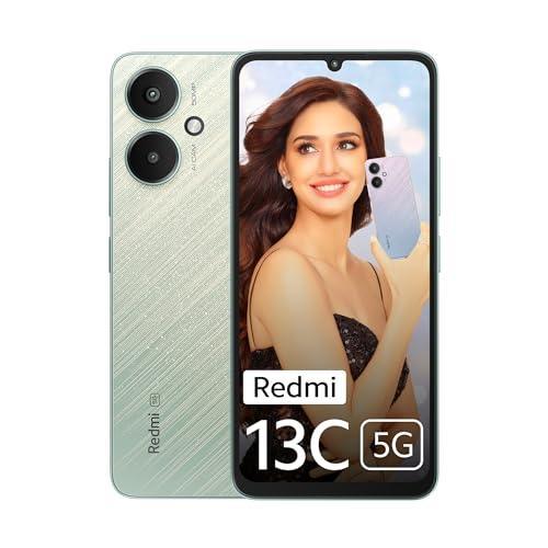 Redmi 13C 5G (Startrail Green, 4GB RAM, 128GB Storage) | MediaTek Dimensity 6100+ 5G | 90Hz Display - Triveni World