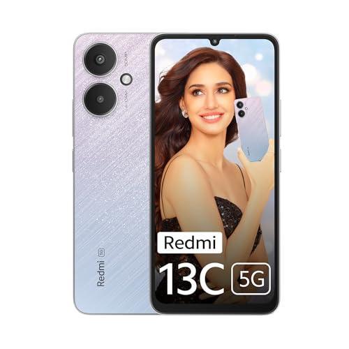 Redmi 13C 5G (Startrail Silver, 4GB RAM, 128GB Storage) | MediaTek Dimensity 6100+ 5G | 90Hz Display - Triveni World