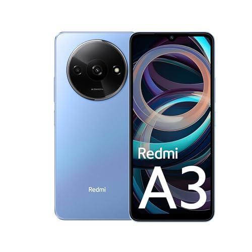 Redmi A3 (Lake Blue, 3GB RAM, 64GB Storage) | Premium Halo Design | 90Hz Display - Triveni World