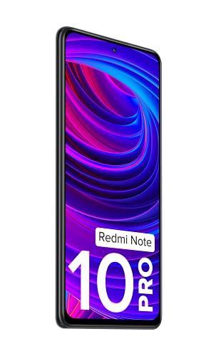 Redmi Note 10 Pro (Dark Night, 6GB RAM, 128GB Storage) -120hz Super Amoled Display|64MPwith 5mp Super Tele-Macro | 33W Charger Included - Triveni World