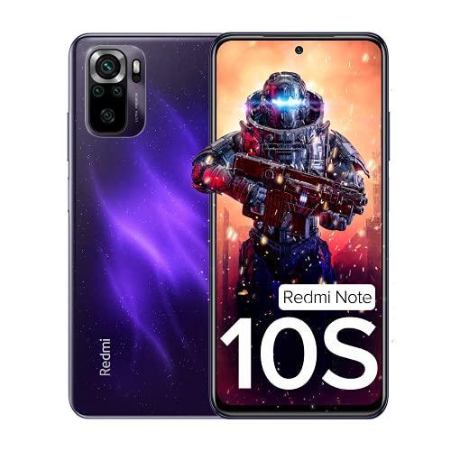 Redmi Note 10S (Cosmic Purple, 8GB RAM,128 GB Storage) - Super Amoled Display | 64 MP Quad Camera | 33W Charger Included - Triveni World