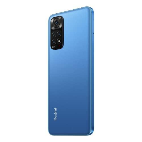 Redmi Note 11 (Horizon Blue, 4GB RAM, 64GB Storage) | 90Hz FHD+ AMOLED Display | Qualcomm® Snapdragon™ 680-6nm | 33W Charger Included - Triveni World