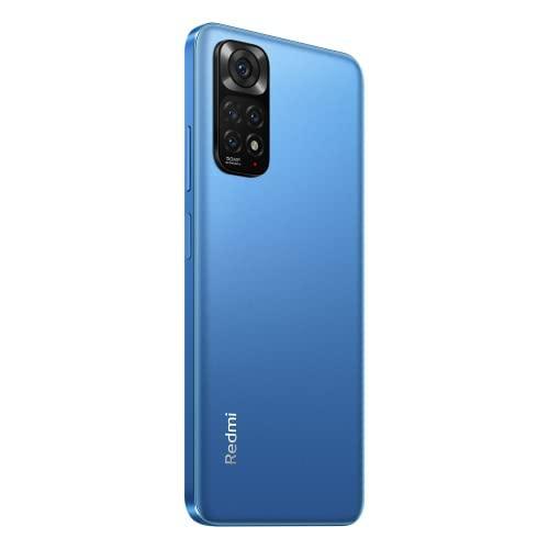 Redmi Note 11 (Horizon Blue, 4GB RAM, 64GB Storage) | 90Hz FHD+ AMOLED Display | Qualcomm® Snapdragon™ 680-6nm | 33W Charger Included - Triveni World