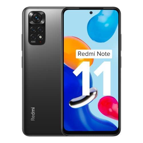 Redmi Note 11 (Space Black, 4GB RAM, 64GB Storage)|90Hz FHD+ AMOLED Display | Qualcomm® Snapdragon™ 680-6nm | 33W Charger Included - Triveni World