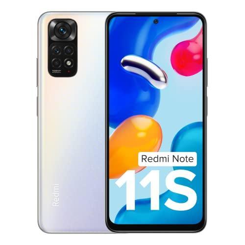 Redmi Note 11S (Polar White, 6GB RAM, 128GB Storage)|108MP AI Quad Camera | 90 Hz FHD+ AMOLED Display | 33W Charger Included | Additional Exchange Offers| Get 2 Months of YouTube Premium Free! - Triveni World