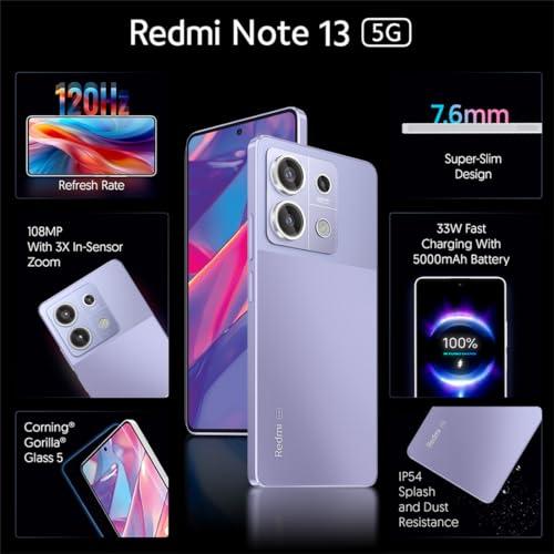 Redmi Note 13 5G (Chromatic Purple, 6GB RAM, 128GB Storage) - Triveni World