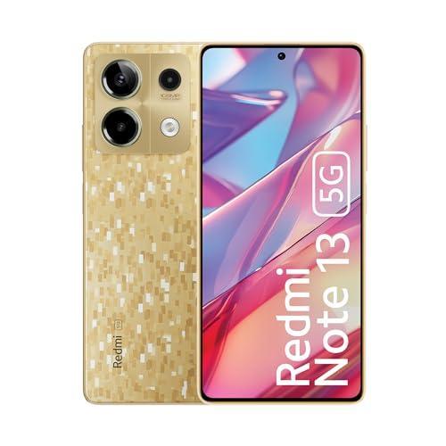 Redmi Note 13 5G (Prism Gold, 12GB RAM, 256GB Storage) | 5G Ready | 120Hz Bezel-Less AMOLED | 7.mm Slimmest Note Ever | 108MP Pro-Grade Camera - Triveni World