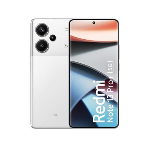 Redmi Note 13 Pro+ (Fusion White, 12GB RAM, 256GB Storage) | World's First Mediatek 7200 Ultra 5G | 200MP Hi-Res Camera | 1.5K Curved AMOLED | 120W HyperCharge - Triveni World