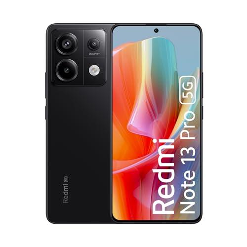 Redmi Note 13 Pro (Midnight Black, 8GB RAM, 128GB Storage) | 1.5K AMOLED | 200MP Hi-Res Camera | Flagship 4nm SD 7s Gen 2 | 67W TurboCharge - Triveni World