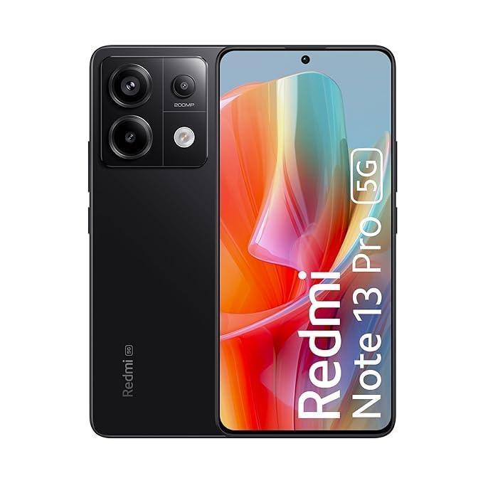 Redmi Note 13 Pro (Midnight Black, 8GB RAM, 256GB Storage) Without Offer - Triveni World