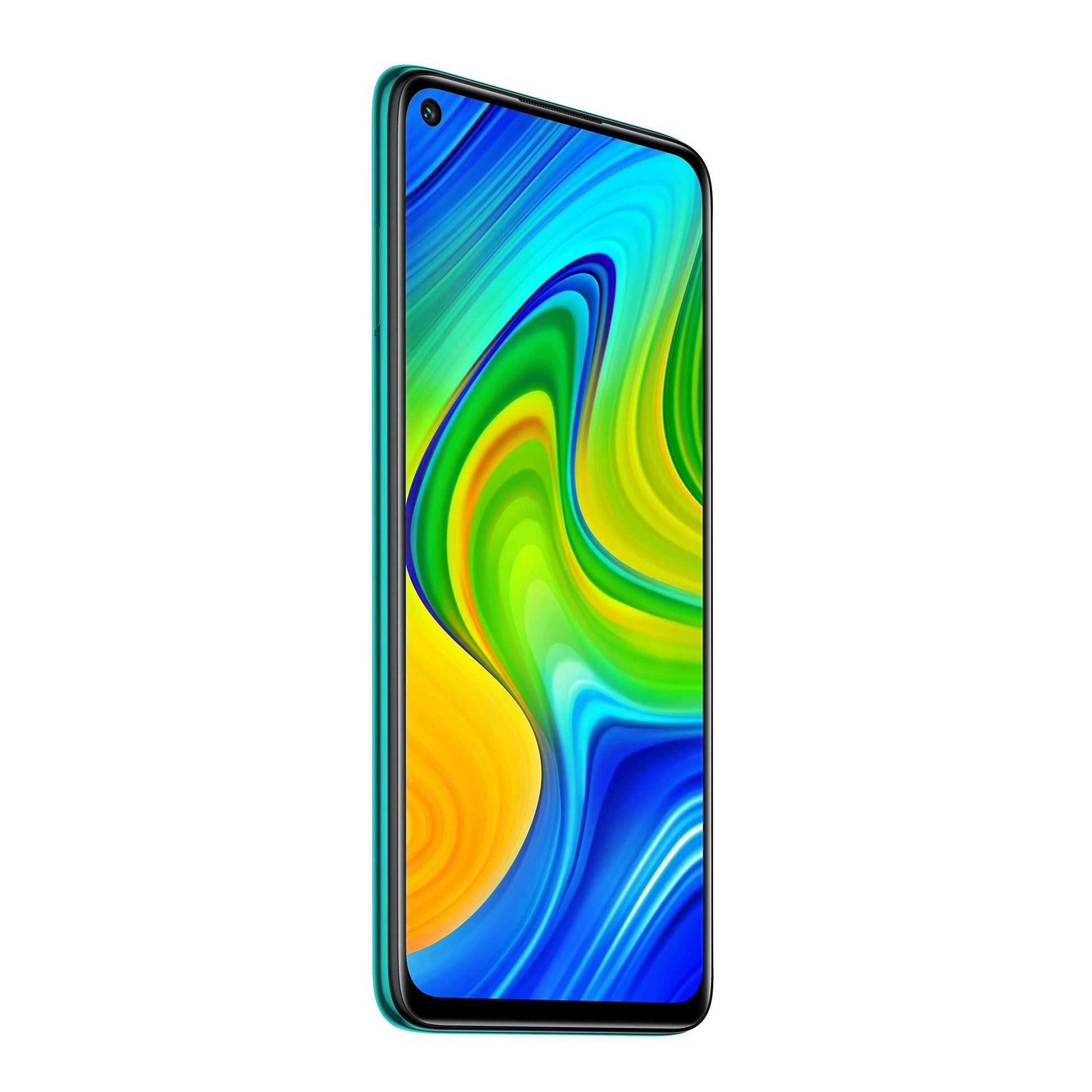 (Refurbished) Redmi Note 9 (Aqua Green, 4GB RAM, 64GB Storage) - 48MP Quad Camera & Full HD+ Display - 3 Months No Cost EMI on BFL - Triveni World