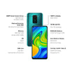 (Refurbished) Redmi Note 9 (Aqua Green, 4GB RAM, 64GB Storage) - 48MP Quad Camera & Full HD+ Display - 3 Months No Cost EMI on BFL - Triveni World