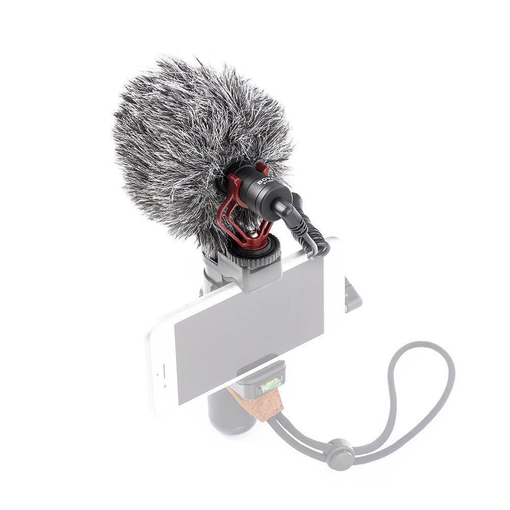 (Refurbished) Boya BY-MM1 Universal Cardiod Shotgun Microphone (Black) - Triveni World