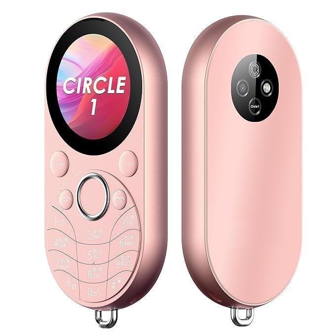 (Refurbished) CX02 Circle 1 Itel Keypad Mobile - Rose Gold - Triveni World