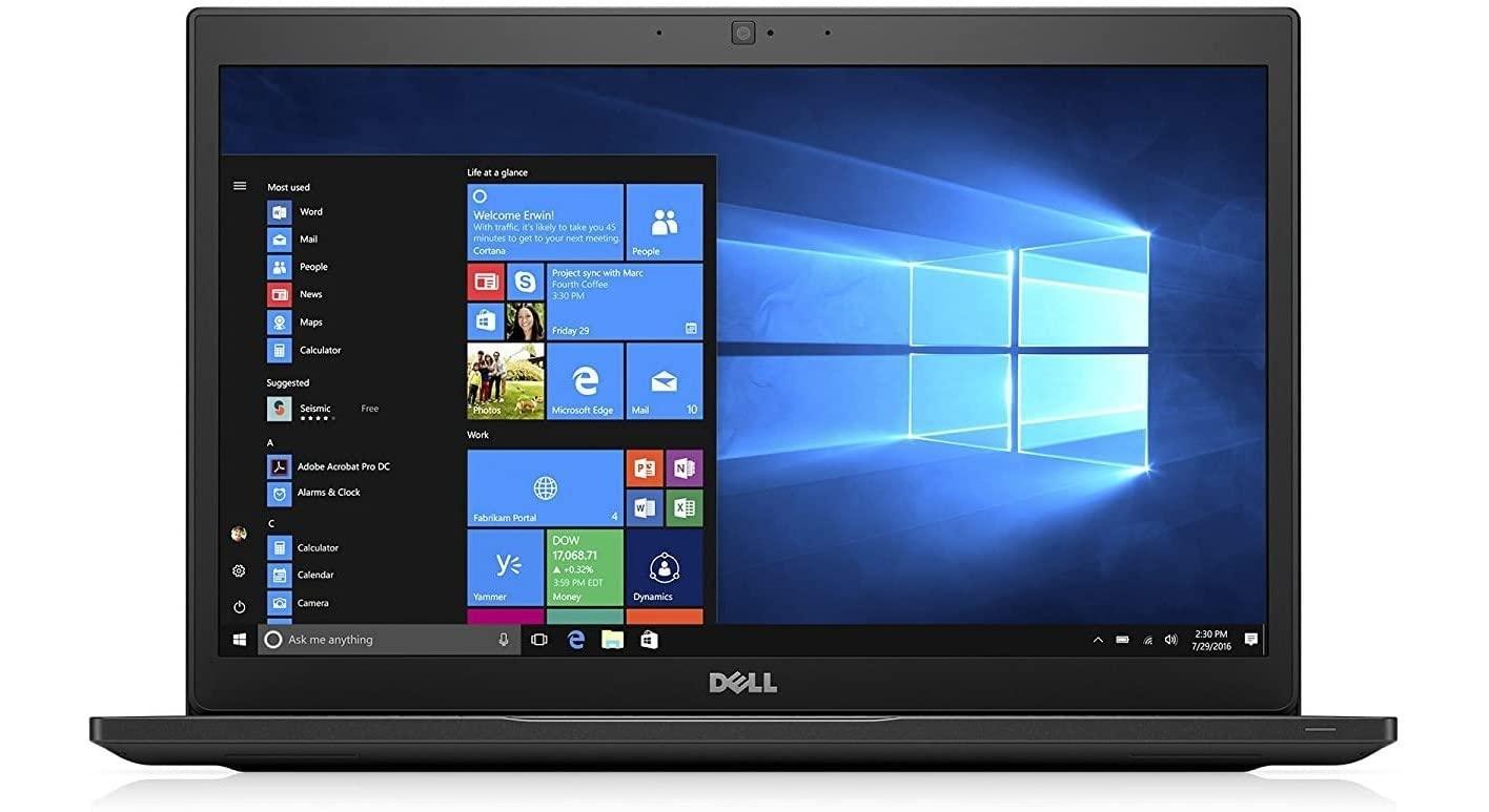 (Refurbished) Dell Latitude 7480 14in FHD Laptop PC - Intel Core i7-6600U 2.6GHz 16GB 512GB SSD Windows 10 Professional - Triveni World