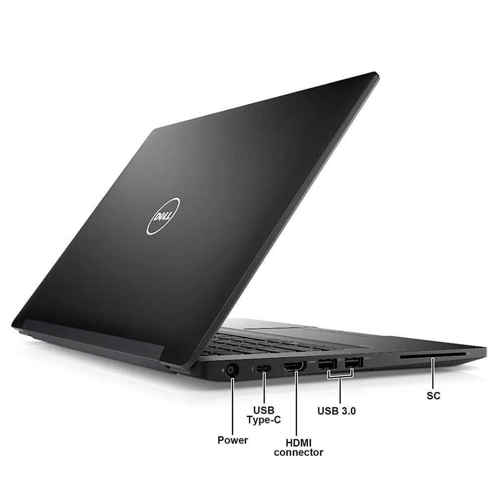 (Refurbished) Dell Latitude Laptop 7480 Intel Core i5 - 6300u Processor 6th Gen, 8 GB Ram & 256 GB SSD, 14.1 Inches (Ultra Slim & Feather Light 1.48KG) Notebook Computer - Triveni World