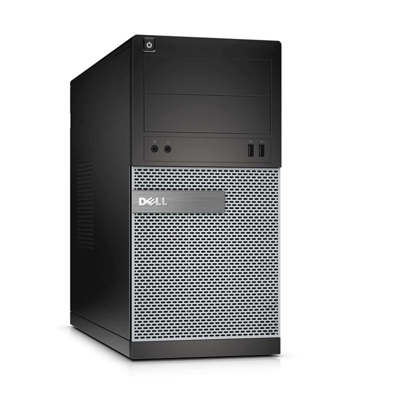 (Refurbished) Dell Optiplex 3020 Desktop Computer PC (Intel Core i5 4th Gen, 16 GB RAM, 256 GB SSD, Windows 10 Pro, MS Office, Intel HD Graphics, USB, VGA), Black - Triveni World