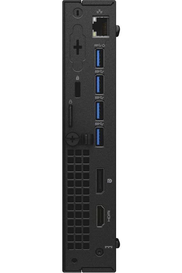 (Refurbished) Dell Optiplex 7040 Mini PC (Intel Core i5 6th gen, 16 GB DDR4 RAM, 512 GB SSD, Windows 11, WiFi, MS Office|Intel HD Graphics|USB, Ethernet,DP), Black - Triveni World