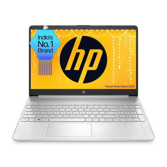 (Refurbished) HP 15s 12th Gen Intel Core i5-1235U 15/6inch (39.6 cm) FHD Anti-Glare, 8GB RAM, 512GB SSD, Intel Iris Xe Graphics, Dual Speakers, Backlit Kb, (Win 11 Home, Natural Silver, 1.69kg),15s-fq5202TU - Triveni World