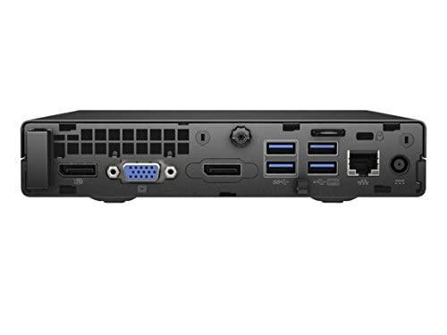 (Refurbished) HP EliteDesk 800 G2 Mini PC (Intel Core i5 6th gen, 8 GB DDR4 RAM, 256 GB SSD, Windows 11, WiFi, MS Office|Intel HD Graphics|USB, Ethernet,DP), Black - Triveni World