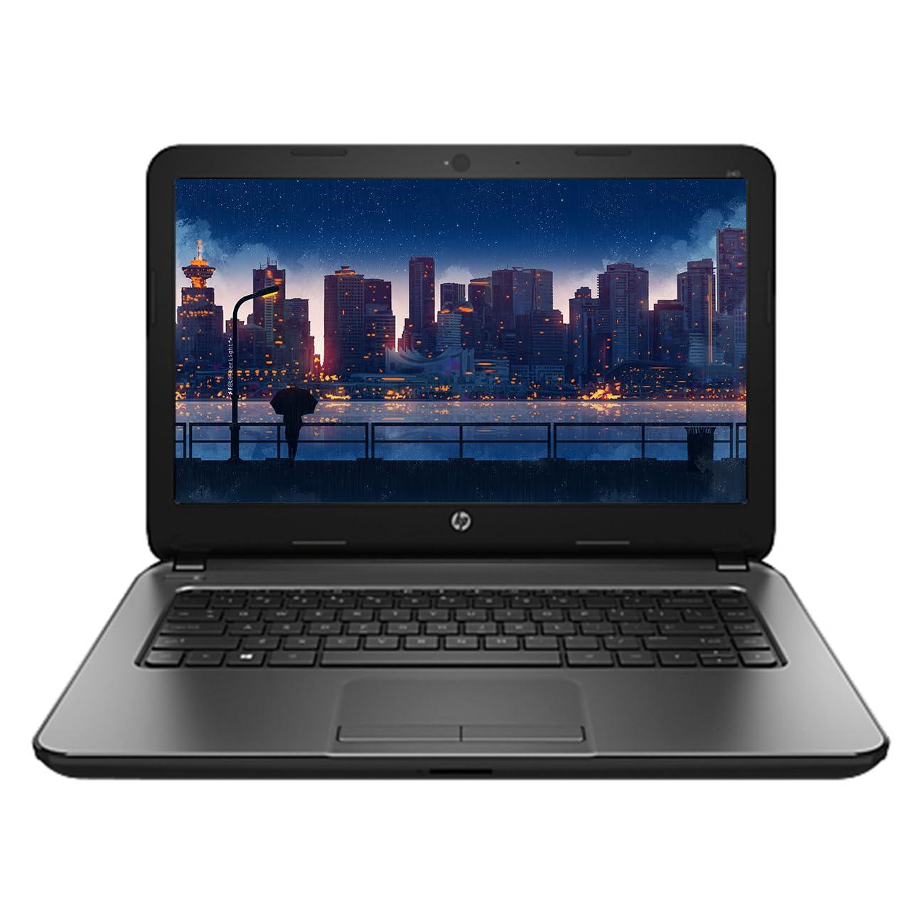 (Refurbished) HP Notebook 240 G6 6th Gen Intel Core i3 Business HD Laptop (8 GB DDR4 RAM/256 GB SSD/14" (35.6 cm) HD/Windows 10 Pro/MS Office/WiFi/Bluetooth/Webcam/Intel Graphics), Black - Triveni World