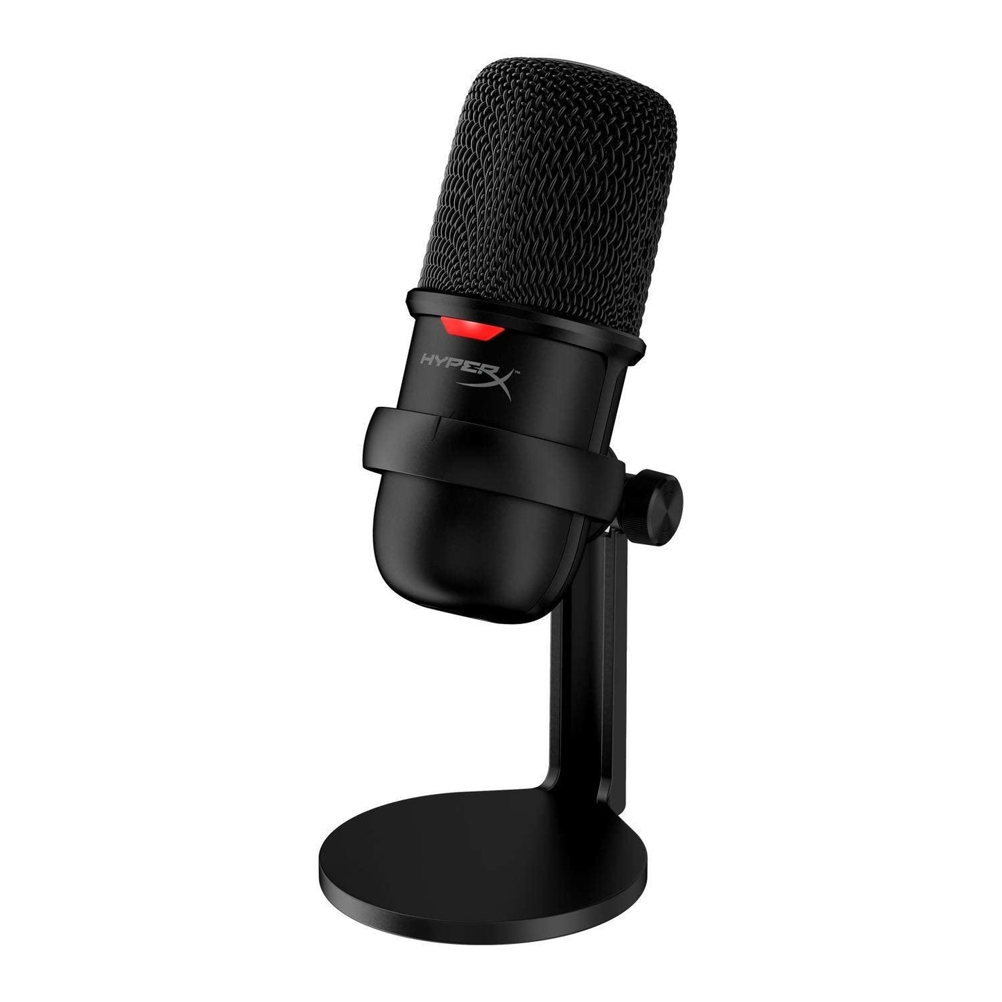 (Refurbished) HyperX SoloCast – USB Condenser Gaming Microphone, for PC, PS4, and Mac, Tap-to-mute Sensor, Cardioid Polar Pattern, Gaming, Streaming, Podcasts, Twitch, YouTube, Discord (HMIS1X-XX-BK/G) - Triveni World