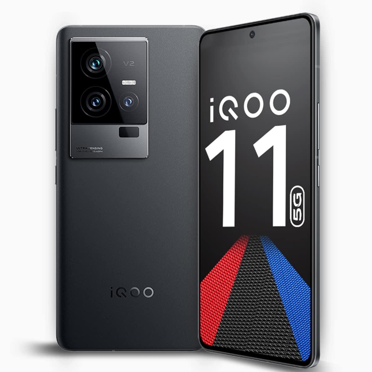 (Refurbished) iQOO 11 5G (Alpha, 16GB RAM, 256 GB Storage) | Snapdragon ® 8 Gen 2 Mobile Platform | 2K E6 AMOLED Display | V2 Intelligent Display Chip - Triveni World