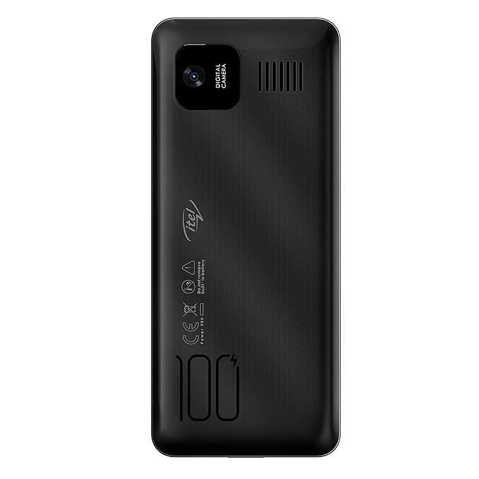 (Refurbished) itel Power 900 Power Bank Mobile Phone,10000 mAh with 7 Months Battery Back up, 10W Charging Support and 2.8 inch Display | Black - Triveni World