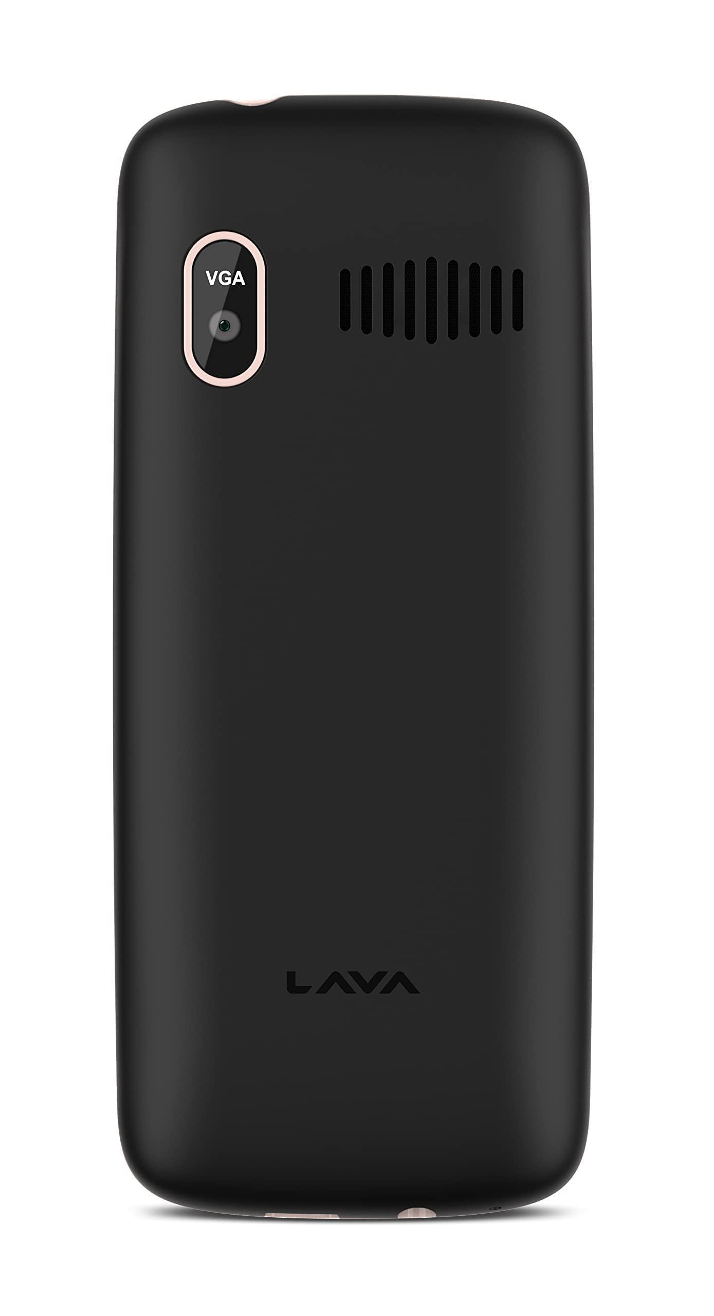 (Refurbished) Lava A1 2021 (Black Gold)-Dual Sim |Loud Sound|auto Call recoding - Triveni World