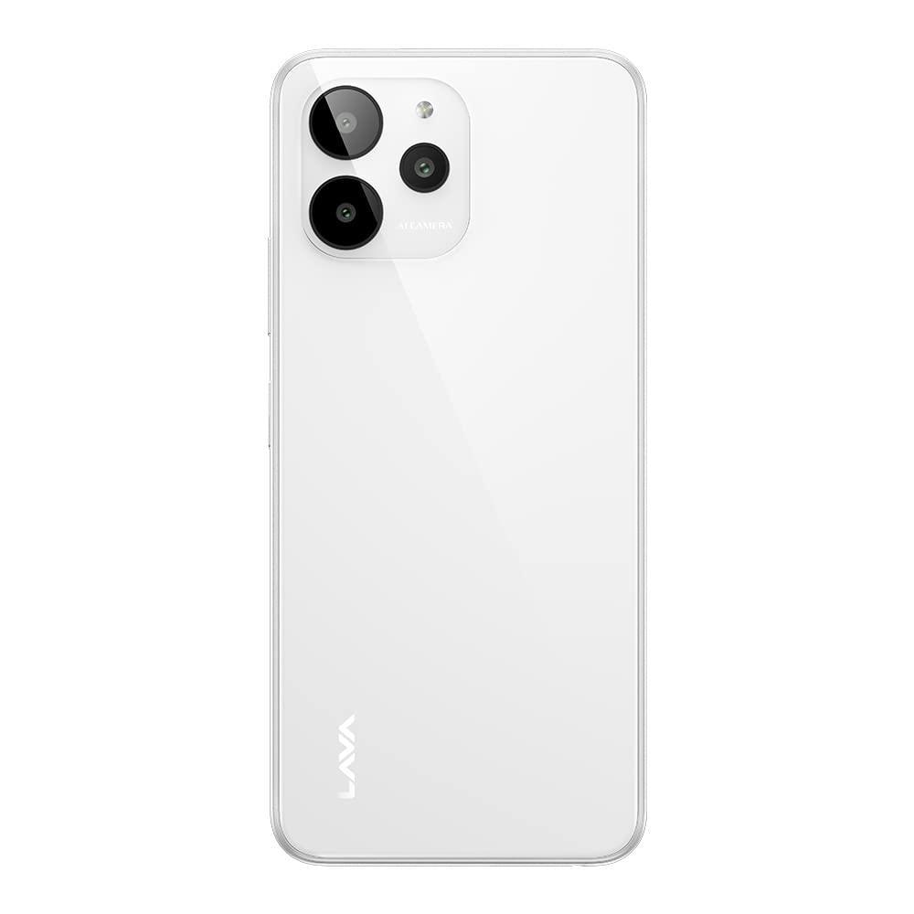 (Refurbished) Lava Yuva 2 Pro (Glass White, 4GB RAM, 64GB Storage) - Triveni World