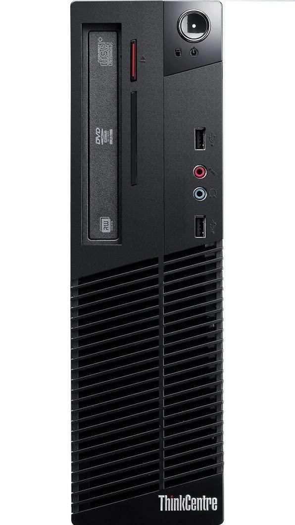 (Refurbished) Lenovo ThinkCenter M73 Desktop (Intel Core i7 4770s / 16 GB RAM / 240GB SSD/ Windows 10 Pro/ MS Office / USB, Ethernet,VGA, Black) - Triveni World