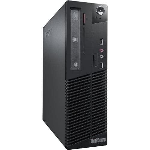 (Refurbished) Lenovo ThinkCenter M82e Desktop (Intel Core i5 / 8 GB RAM / 240GB SSD/ Windows 10 Pro, MS Office / USB, Ethernet,VGA, Black) - Triveni World