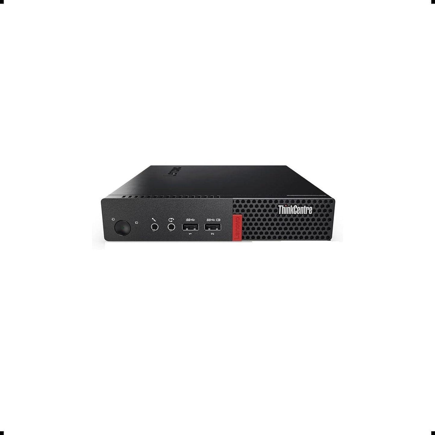 (Refurbished) Lenovo ThinkCenter M910Q - Tiny (Core i5, 7th GEN / 8GB RAM / 256 GB SSD / Intel UHD GRAPHICS / Windows 10 Pro / 6 USB / VGA + HDMI /MS office - CPU Only) - Triveni World