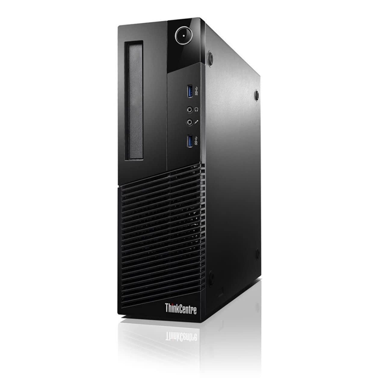 (Refurbished) Lenovo Thinkcentre Desktop Computer Pc (Intel Core I5 2400/ 8 Gb Ram/ 1 Tb Hdd+128 Gb Ssd/ Windows 10 Pro/ Ms Office/ Intel Hd Graphics/ Usb/ Ethernet/Wifi)Black - Triveni World