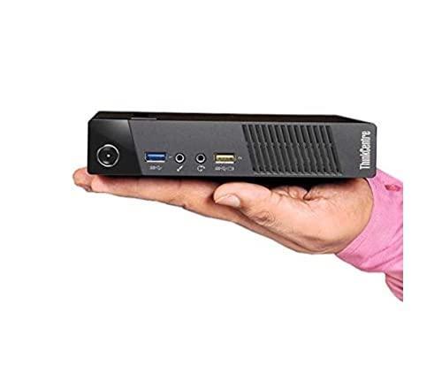 (Refurbished) Lenovo ThinkCentre M73 Desktop Mini PC (Intel Core i3 4th Gen, 16 GB RAM, 256 GB SSD, WiFi, Windows 10, MS Office, Intel HD Graphics, USB, DP) - Triveni World