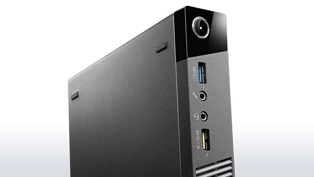 (Refurbished) Lenovo ThinkCentre M73 Desktop Mini PC (Intel Core i3 4th Gen, 16 GB RAM, 256 GB SSD, WiFi, Windows 10, MS Office, Intel HD Graphics, USB, DP) - Triveni World