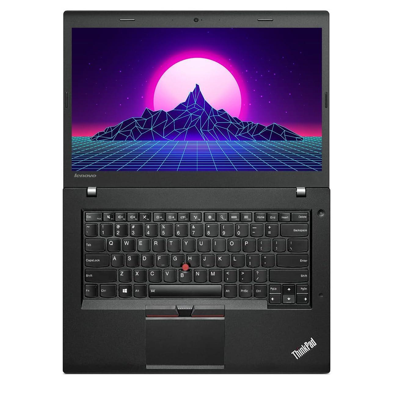 (Refurbished) Lenovo ThinkPad 5th Gen Intel Core i5 Thin & Light HD Laptop (16 GB RAM/256 GB SSD/14" (35.6 cm) HD/Windows 10 Pro/MS Office/WiFi/Bluetooth/Webcam/Intel Graphics), Black - Triveni World