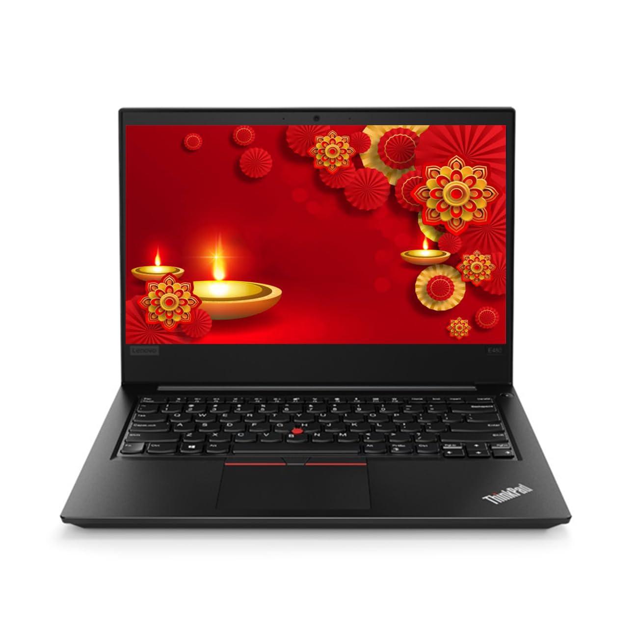 (Refurbished) Lenovo ThinkPad E470 7th Gen Intel Core i3 Thin & Light HD Laptop (8 GB RAM/256 GB SSD/14 (35.6 cm) HD/Windows 11/WiFi/BT/Webcam/Intel Graphics) - Triveni World